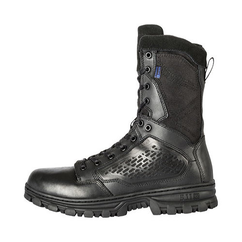 Full-Length EVA Midsole Style 12312 5.11 Tactical EVO 8-Inch Waterproof Boots Side Zip Access Full-Length EVA Midsole Style 12312 5.11 Tactical EVO 8-Inch Waterproof Boots Side Zip Access